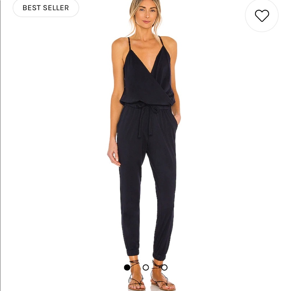 Bobi navy blue jumpsuit from Revolve, size S